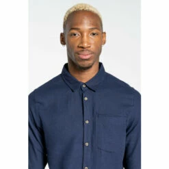 Craghoppers Linen-Blend &apos;NosiBotanical Lagarto&apos; Long Sleeve Shirt For Male -Craghoppers Sales Shop unnamed file 3685