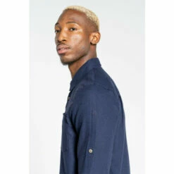 Craghoppers Linen-Blend &apos;NosiBotanical Lagarto&apos; Long Sleeve Shirt For Male -Craghoppers Sales Shop unnamed file 3686