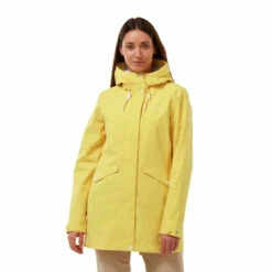 Craghoppers 'Salia' Long Length Waterproof Hooded Jacket For Female