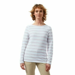 Craghoppers Cotton-Blend &apos;NosiLife Erin&apos; Long-Sleeve T-Shirt For Female -Craghoppers Sales Shop unnamed file 3764