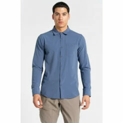 Craghoppers Insect-Repellent &apos;NosiLife Hedley&apos; Long Sleeve Shirt For Male