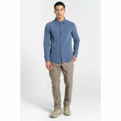Craghoppers Insect-Repellent &apos;NosiLife Hedley&apos; Long Sleeve Shirt For Male -Craghoppers Sales Shop unnamed file 380