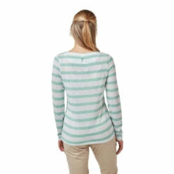 Craghoppers Cotton-Blend &apos;NosiLife Erin&apos; Long-Sleeve T-Shirt For Female -Craghoppers Sales Shop unnamed file 3801
