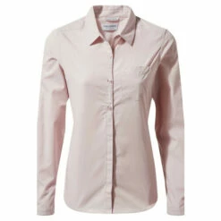 Craghoppers Cotton-Blend &apos;Kiwi II&apos; Long Sleeve Shirt For Female -Craghoppers Sales Shop unnamed file 3830