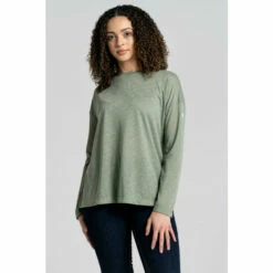Craghoppers Cotton-Blend &apos;NosiLife Sami&apos; Long Sleeve Top For Female