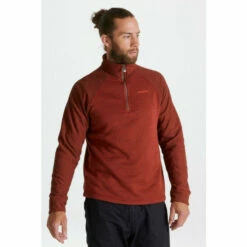 Craghoppers Half-Zip &apos;Barker&apos; Knitlook Fleece For Male -Craghoppers Sales Shop unnamed file 3886