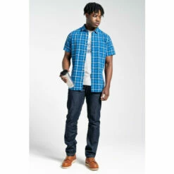 Craghoppers Cotton-Blend &apos;Menlo&apos; Short Sleeve Shirt For Male -Craghoppers Sales Shop unnamed file 391