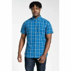 Craghoppers Cotton-Blend &apos;Menlo&apos; Short Sleeve Shirt For Male -Craghoppers Sales Shop unnamed file 395