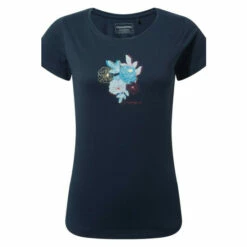 Craghoppers 100% Cotton &apos;Miri&apos; Short-Sleeve T-Shirt For Female -Craghoppers Sales Shop unnamed file 546