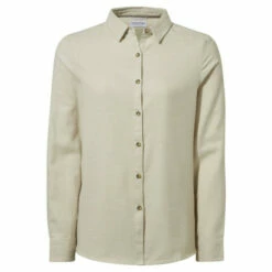 Craghoppers Cotton-Blend &apos;Dornoch&apos; Long-Sleeve Shirt For Female -Craghoppers Sales Shop unnamed file 813