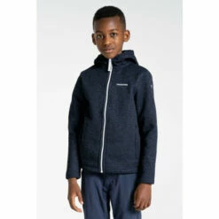 Craghoppers Kids' 'Shiloh' Recycled Hooded Full-Zip Fleece For Male